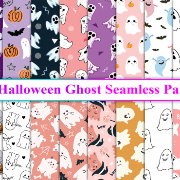Ghost Seamless Backgrounds 279095