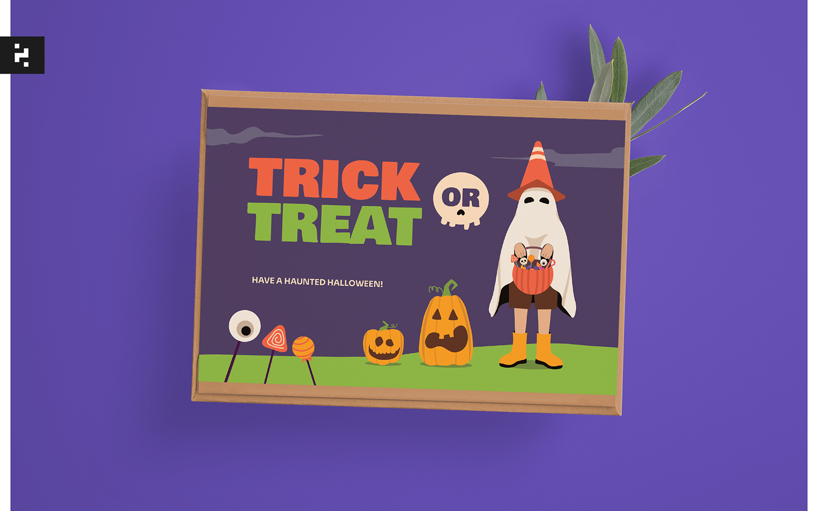 Trick or Treat Greeting Card