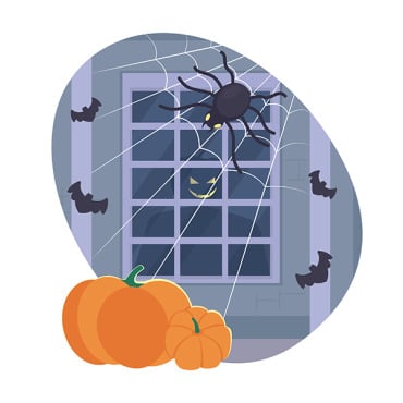 Spider Web Illustrations Templates 279223
