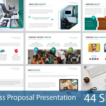 Clean Corporate PowerPoint Templates 279358