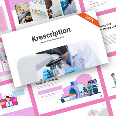 Medicine Beautician PowerPoint Templates 279436