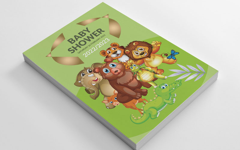 BABY SHOWR Flyer template