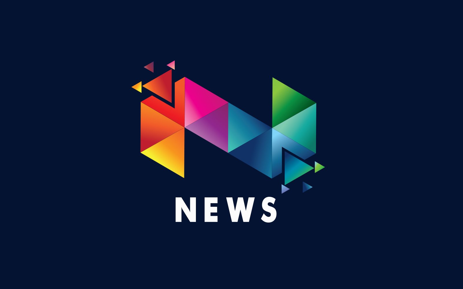 news logo template