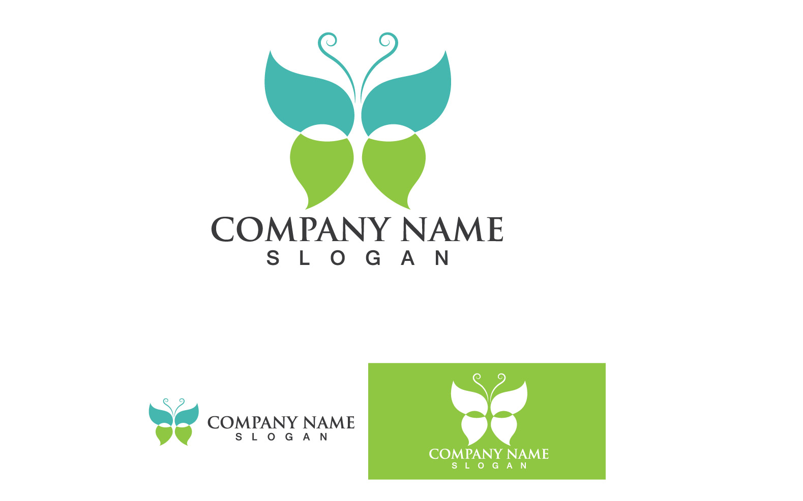 Butterfly Wing Logo And Symbol Vector Template Design V32