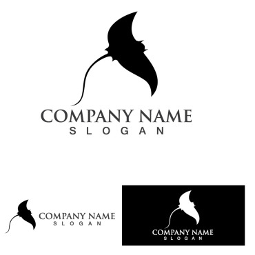 Beach Manta Logo Templates 279626