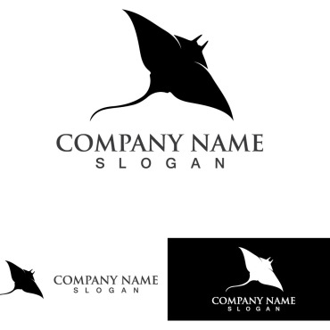 Beach Manta Logo Templates 279635