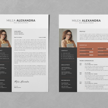 Business Job Resume Templates 279695