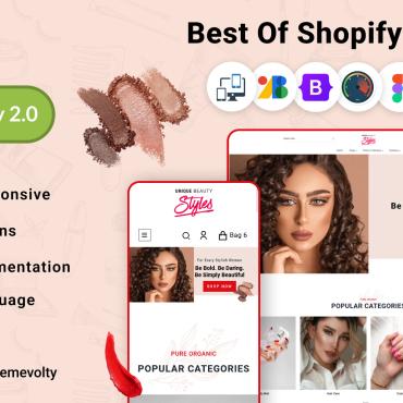 Cosmetic Cosmetics Shopify Themes 279781