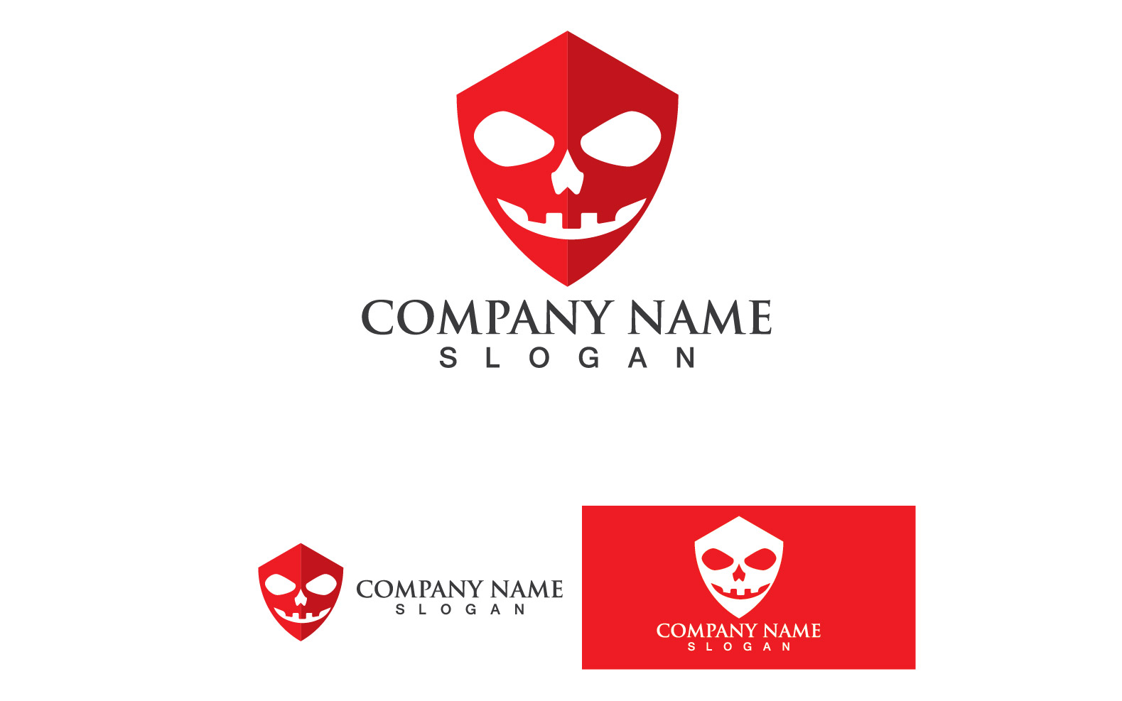 Mask Logo And Symbol Vector Design Template 11