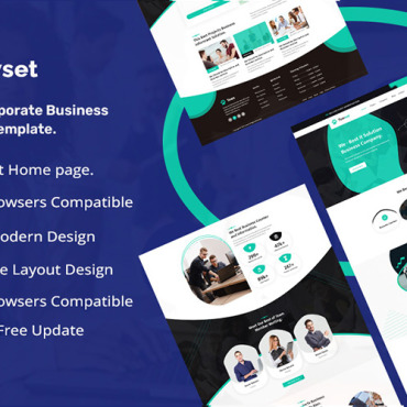 Business Company Responsive Website Templates 279988