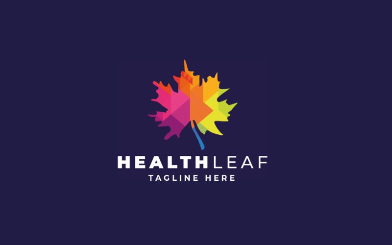 Health Leaf Professional Logo Template