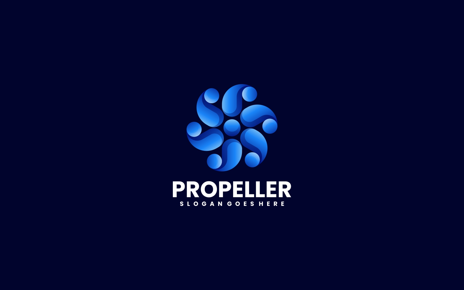 Propeller Gradient Logo 2
