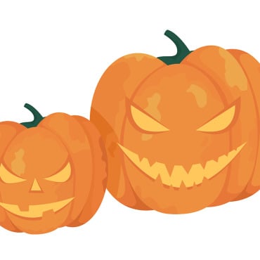 Halloween Pumpkin Illustrations Templates 280162