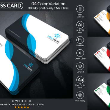 Business Card Corporate Identity 280340