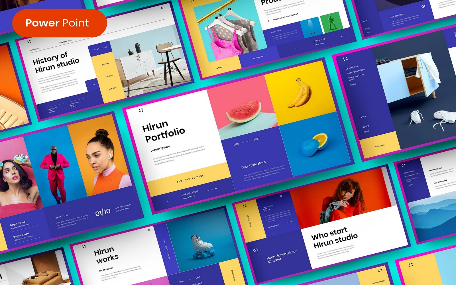 Hirun – Busines PowerPoint Template