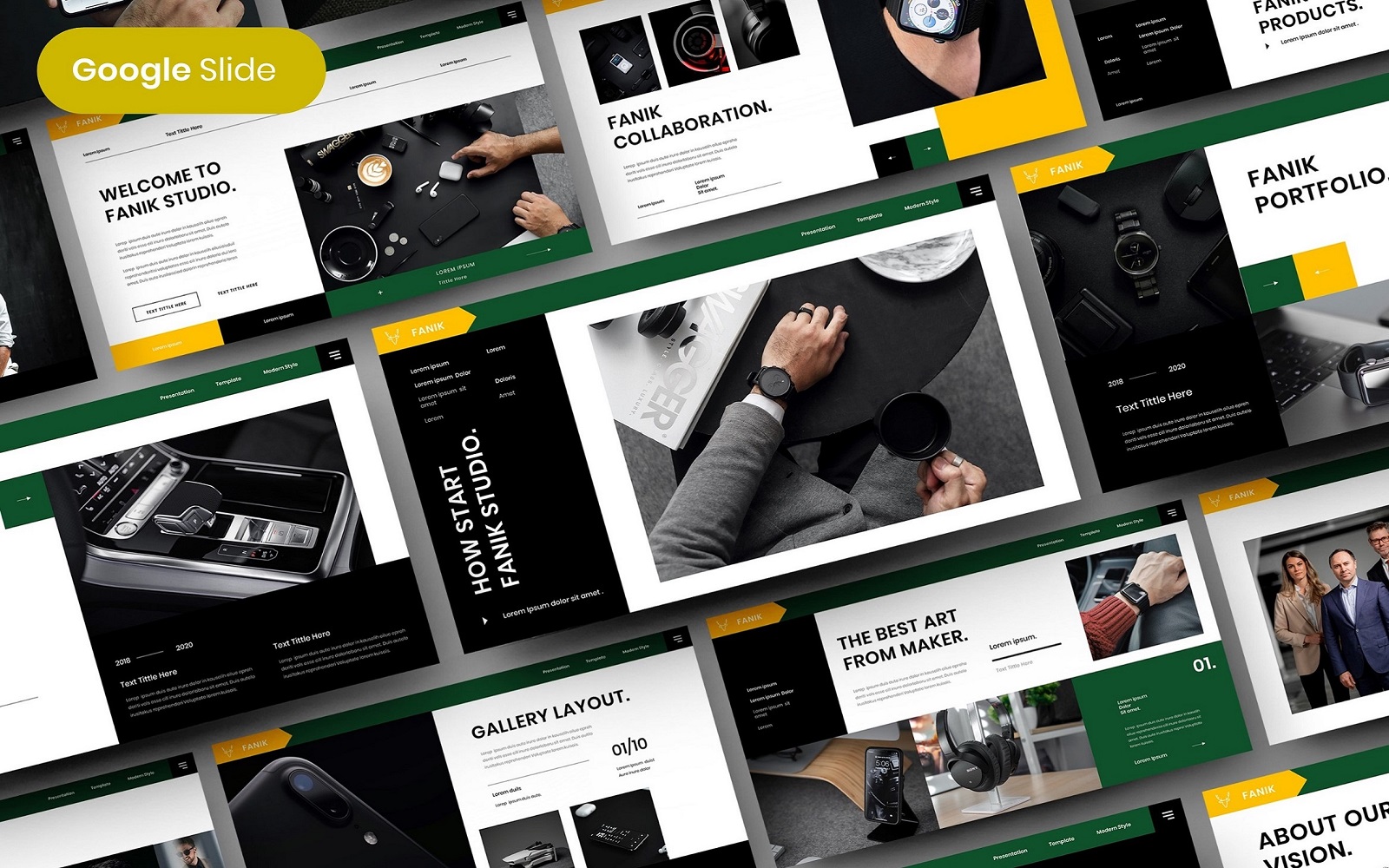 Fanik – Busines PowerPoint Template