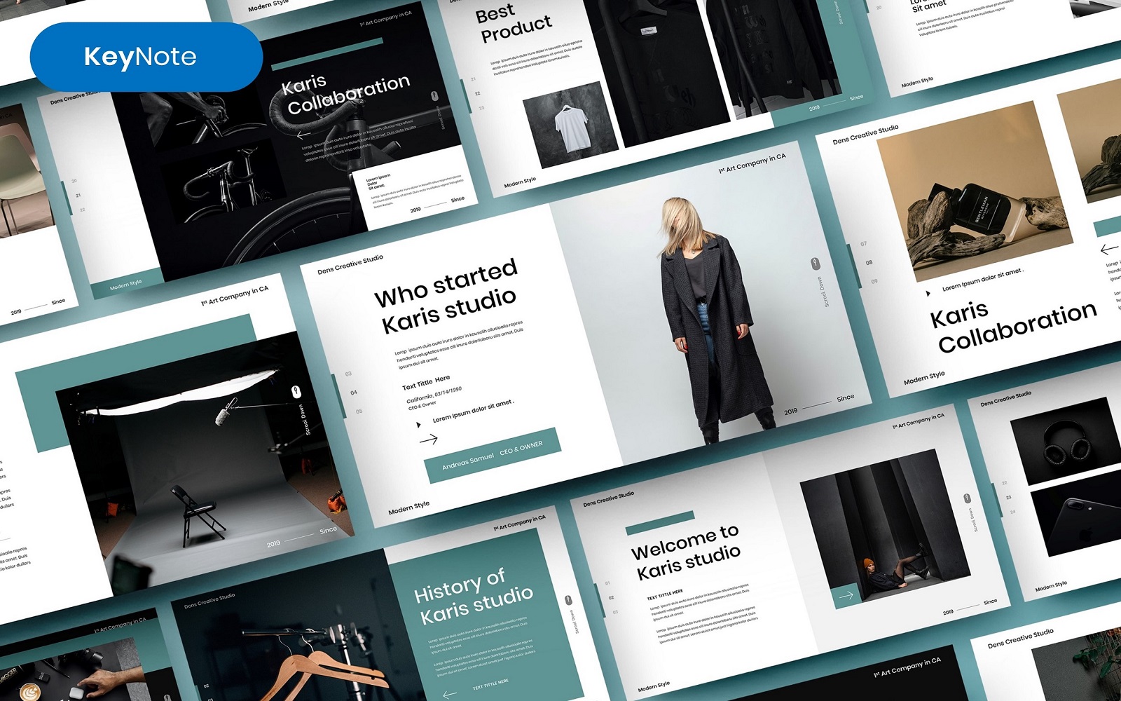 Fonsi – Busines Keynote Template