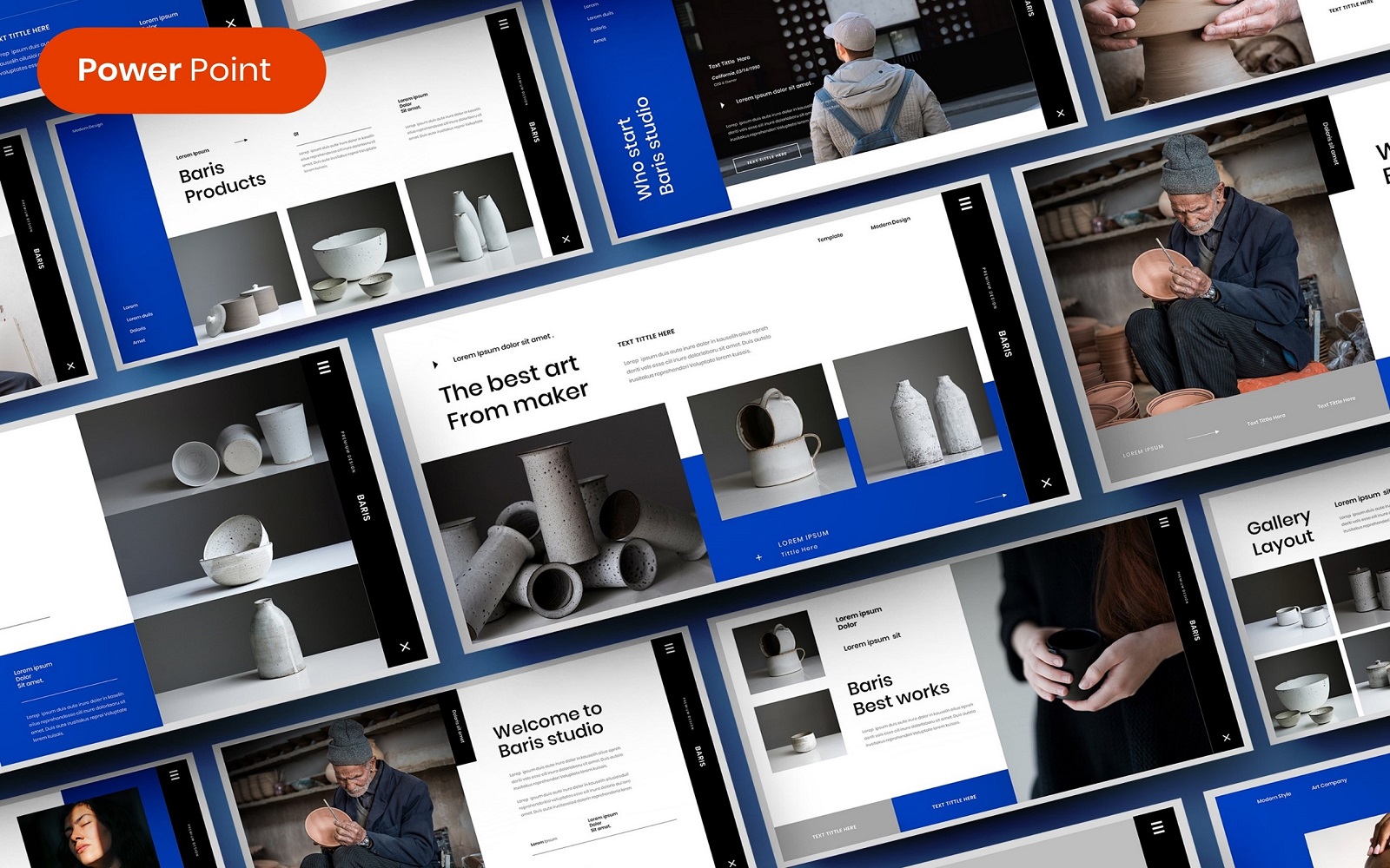 Baris – Busines PowerPoint Template