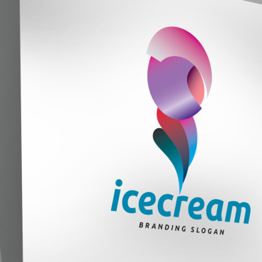 Cream Dessert Logo Templates 280421