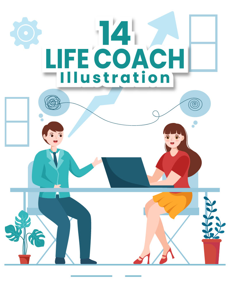 14 Life Coach Illustration
