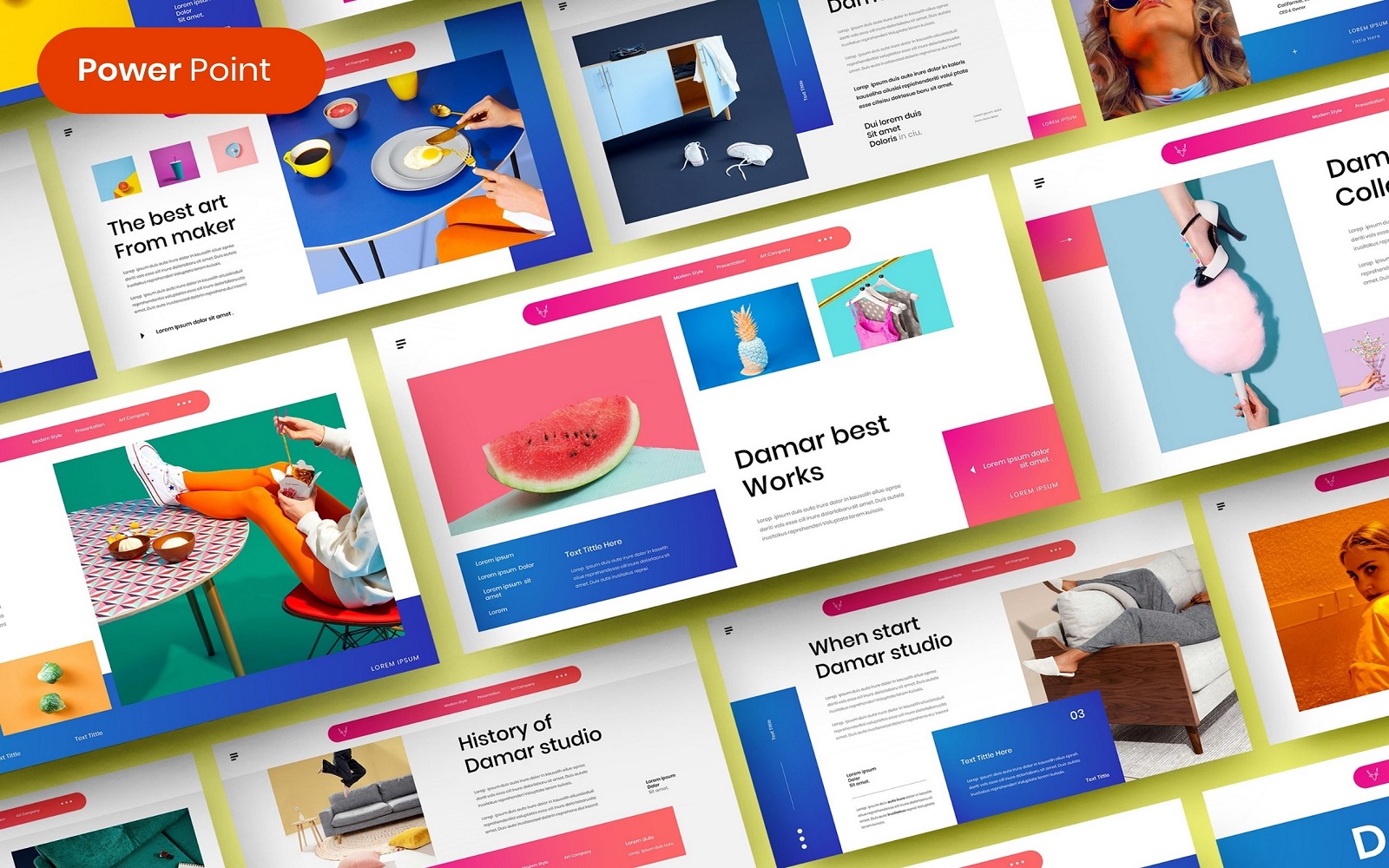 Damar – Busines PowerPoint Template