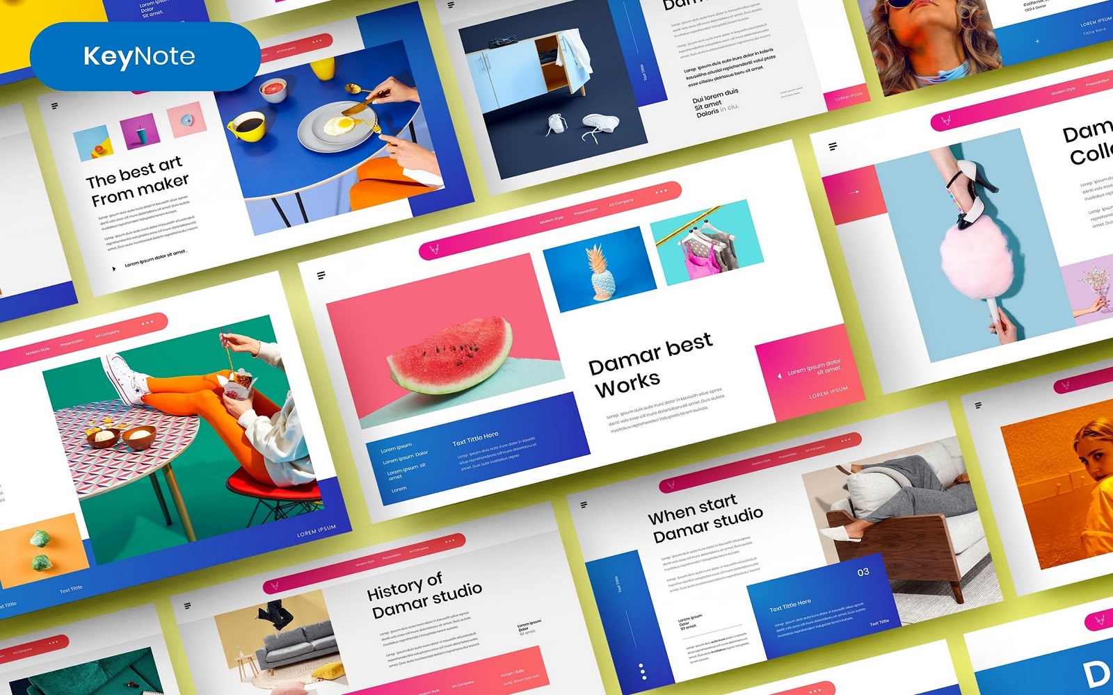 Damar – Business Keynote Template