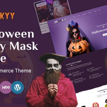 Ghost Halloween WooCommerce Themes 280513