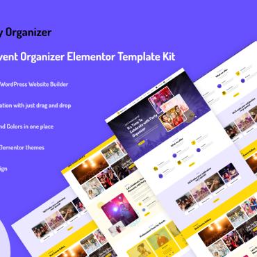 Events Organizer Elementor Kits 280521