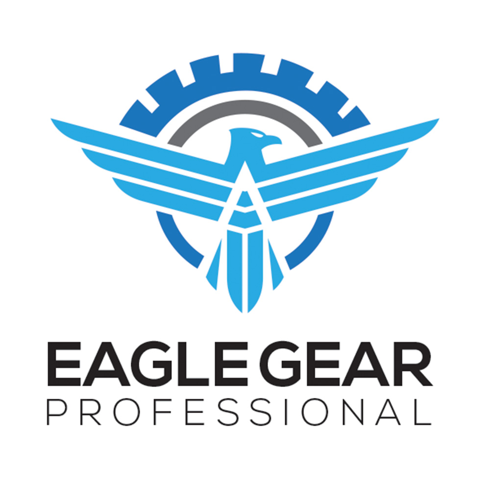 Mordent Minimal  Eagle Gear Logo Template