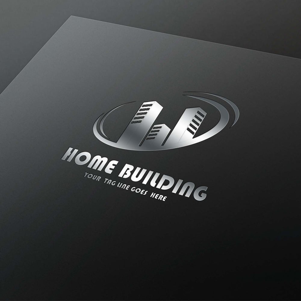 Home Building Logo Template