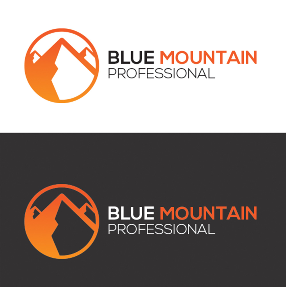 Modern Mountain Logo Template