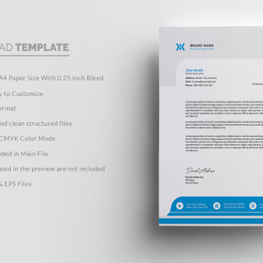 Template Flyer Corporate Identity 280573