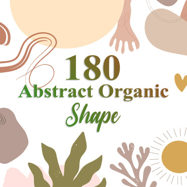 Organic Shape Illustrations Templates 280605