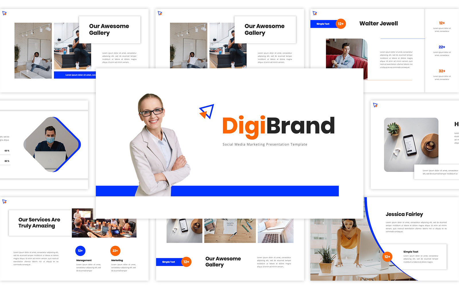 DigiBrand - Social Media Marketing PowerPoint