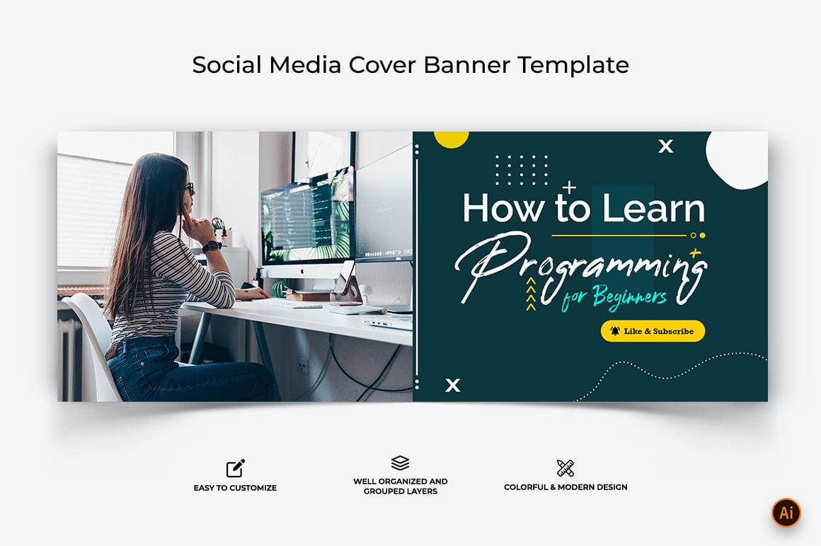 Computer Tricks and Hacking Facebook Cover Banner Design-16