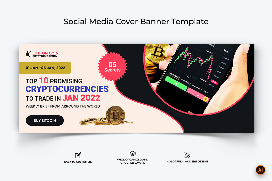 CryptoCurrency Facebook Cover Banner Design-01