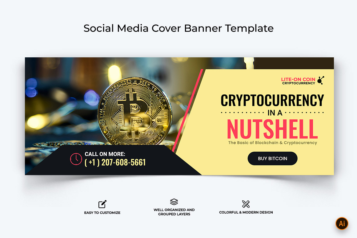 CryptoCurrency Facebook Cover Banner Design-02