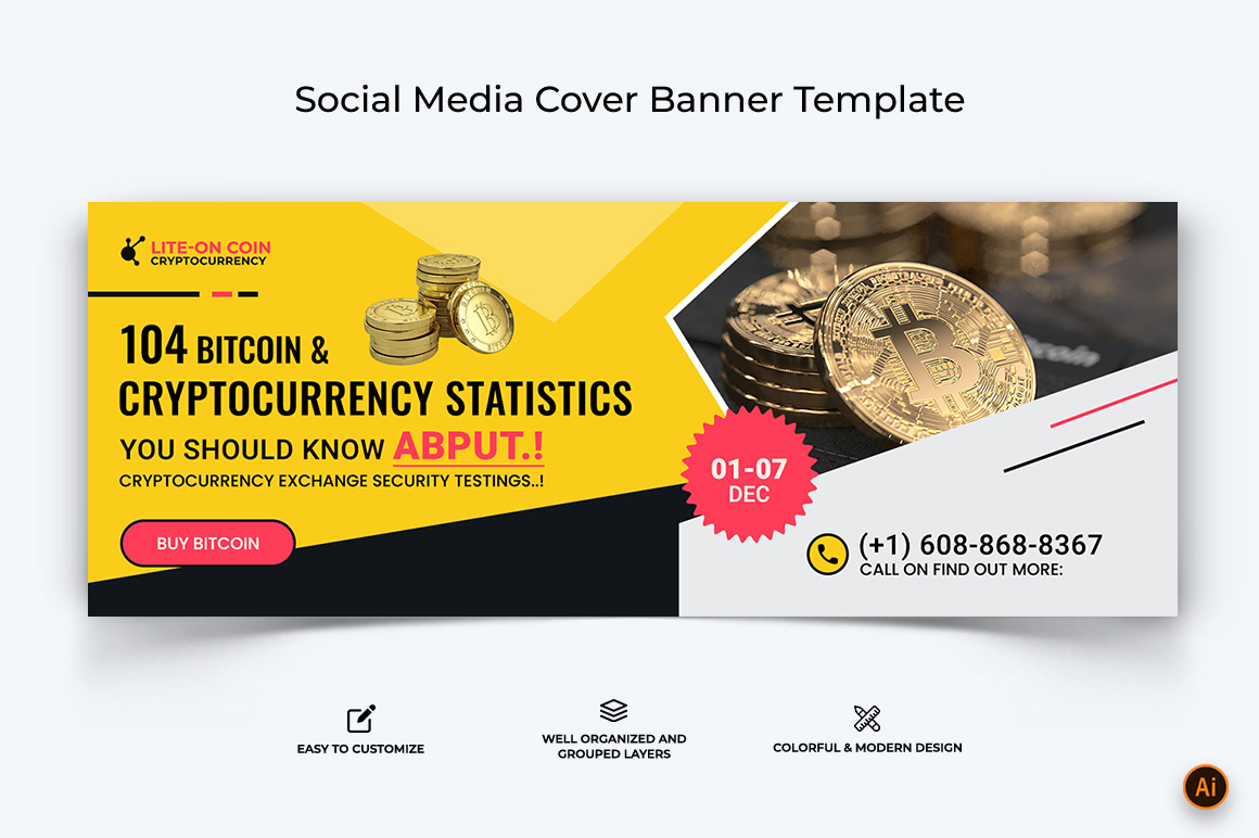 CryptoCurrency Facebook Cover Banner Design-06