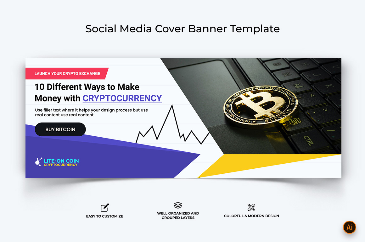 CryptoCurrency Facebook Cover Banner Design-09