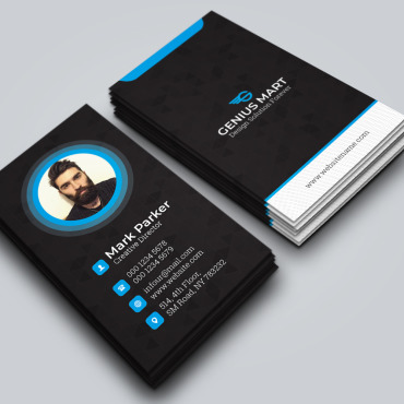 Black Blue Corporate Identity 281037