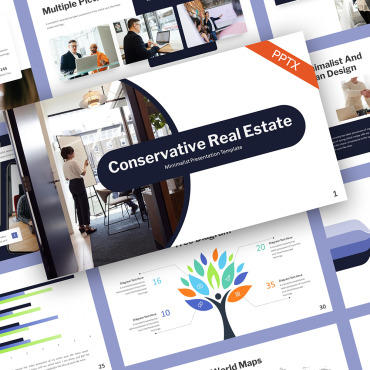 Apartment Architecture PowerPoint Templates 281041