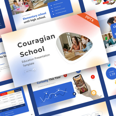 Course Creative PowerPoint Templates 281044