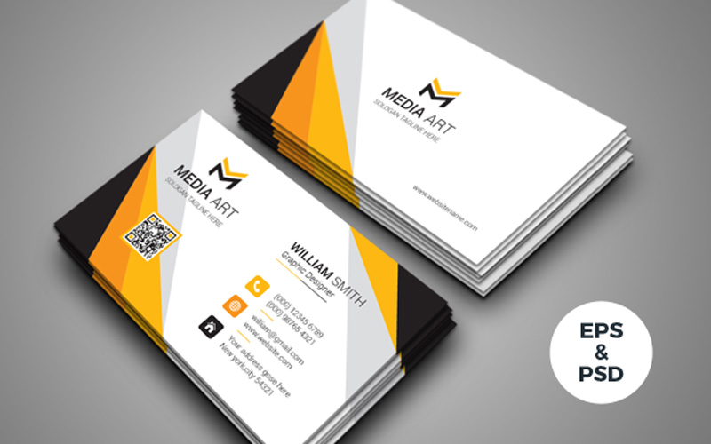 Creative & Modren Business Card Template