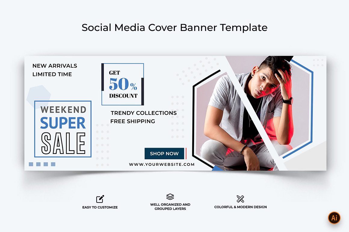 Sale Offers Facebook Cover Banner Design-04