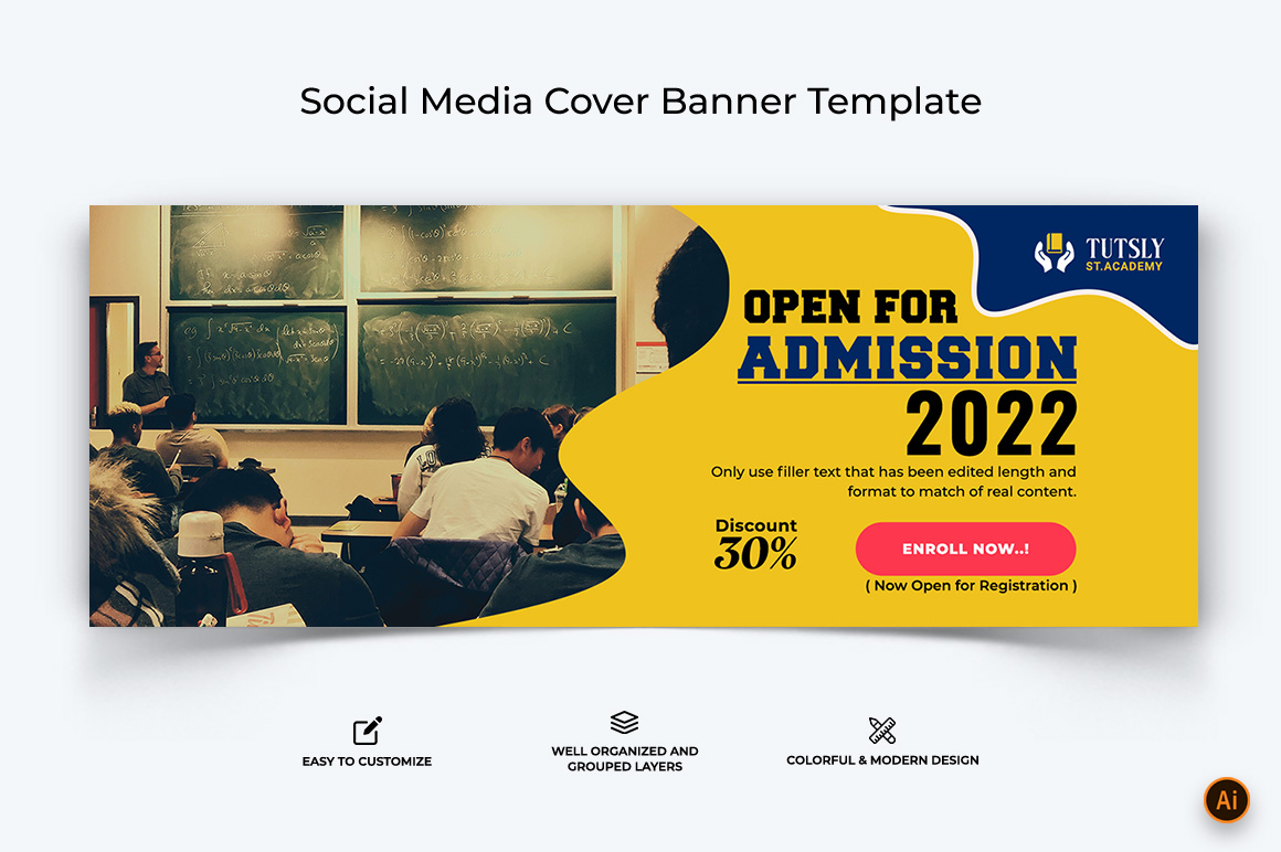 School Admission Facebook Cover Banner Design-03