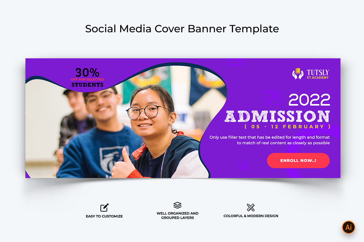 School Admission Facebook Cover Banner Design-06