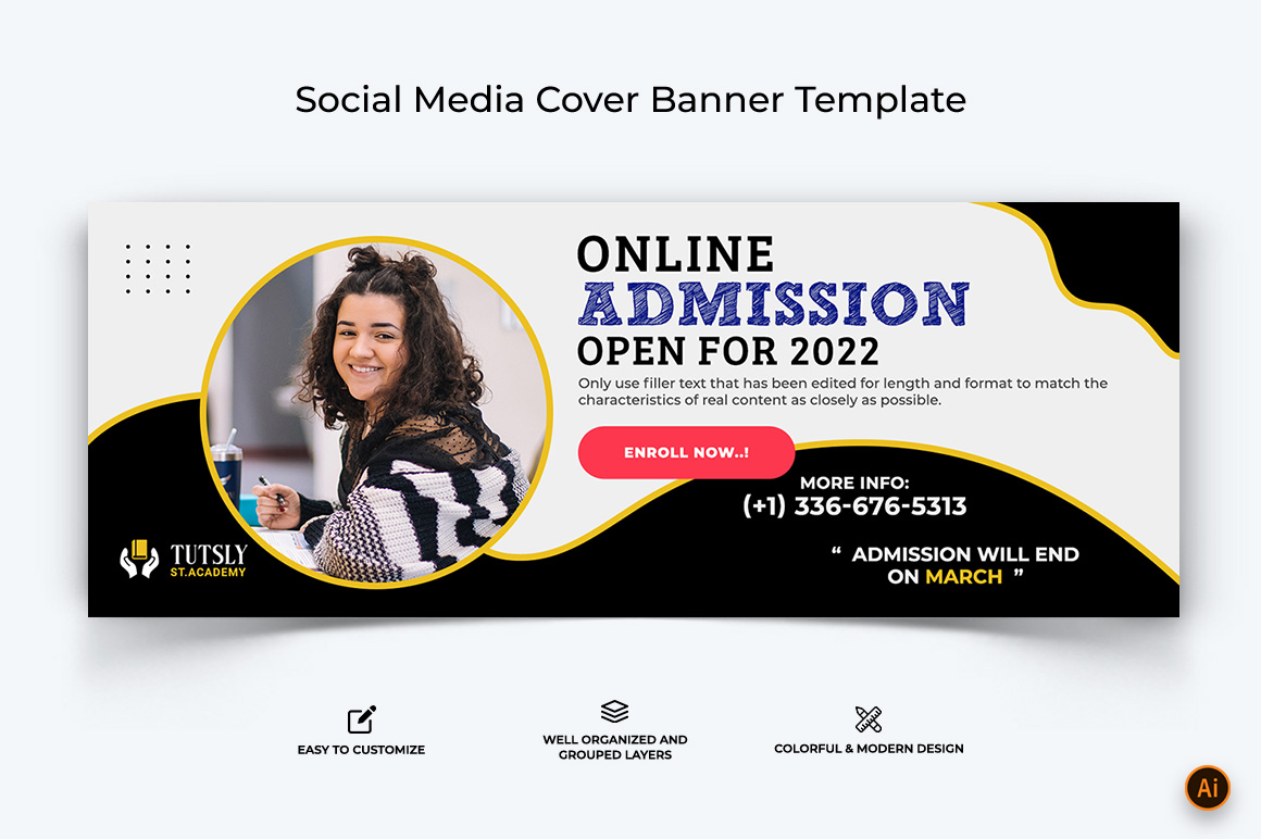 School Admission Facebook Cover Banner Design-08