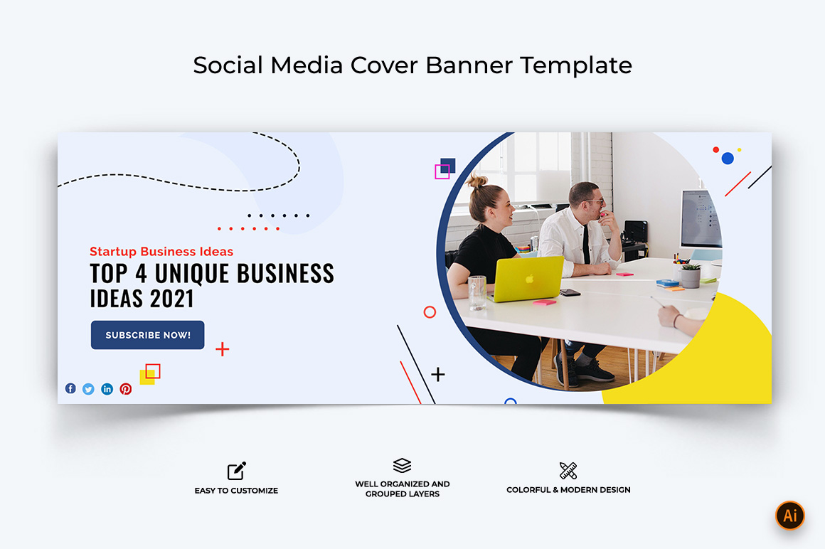 Startups Business Facebook Cover Banner Design-02