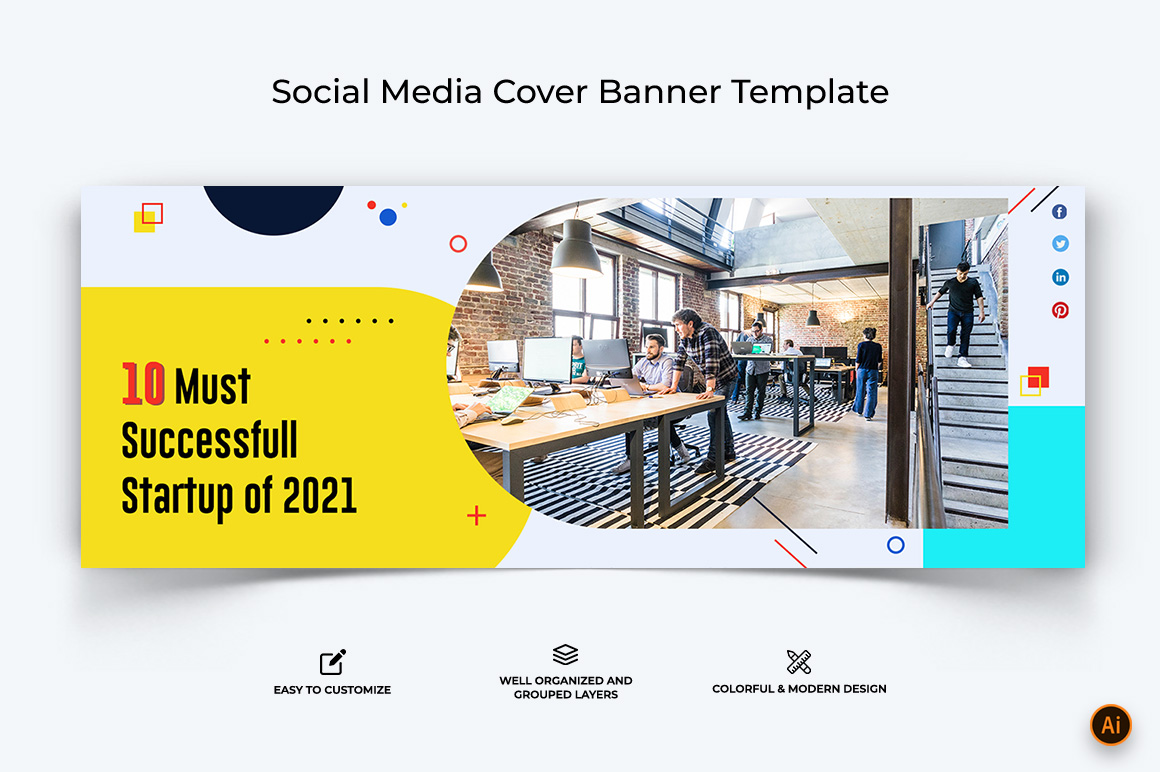 Startups Business Facebook Cover Banner Design-03