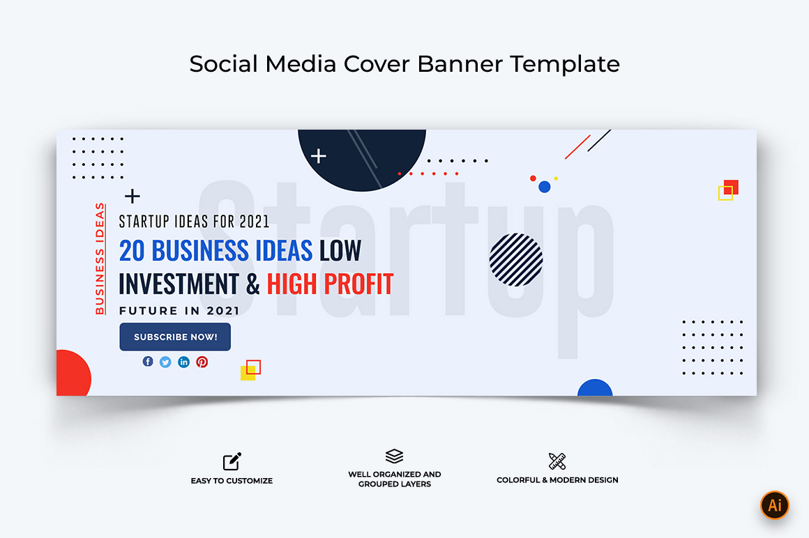 Startups Business Facebook Cover Banner Design-05